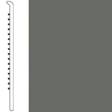 Picture of Roppe - 700 Series Wall Base 4 (No Toe Base) Night Hawk