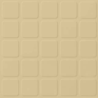 Picture of Roppe - Raised Design - Raised Square Design Buttercup