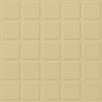 Picture of Roppe - Raised Design - Raised Square Design Buttercup