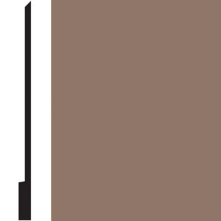 Picture of Roppe - Pinnacle Plus Wall Base 00 Simplicity Gingerbread