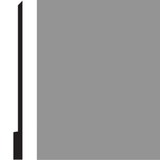 Picture of Roppe - Pinnacle Plus Wall Base 00 Simplicity Asphalt