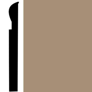 Picture of Roppe - Pinnacle Plus Wall Base 05 Contrive Sepia