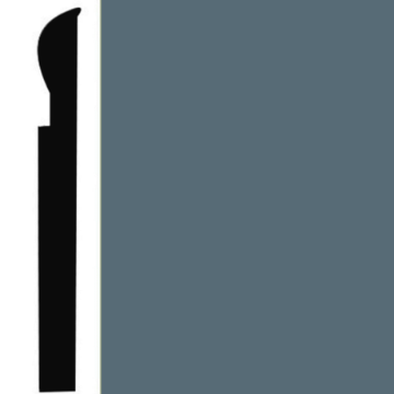 Picture of Roppe - Pinnacle Plus Wall Base 05 Contrive Stormy Sky