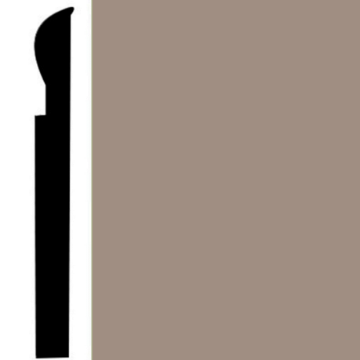 Picture of Roppe - Pinnacle Plus Wall Base 05 Contrive Mochaccino