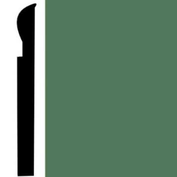 Picture of Roppe - Pinnacle Plus Wall Base 05 Contrive Parsley