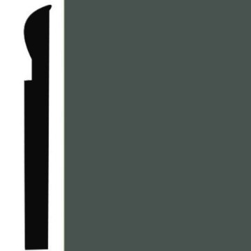 Picture of Roppe - Pinnacle Plus Wall Base 05 Contrive Evergreen