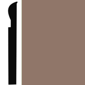 Picture of Roppe - Pinnacle Plus Wall Base 05 Contrive Gingerbread