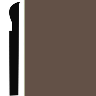 Picture of Roppe - Pinnacle Plus Wall Base 05 Contrive Biscotti