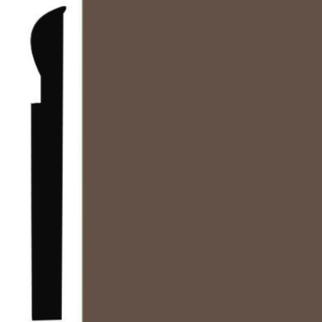 Picture of Roppe - Pinnacle Plus Wall Base 05 Contrive Biscotti