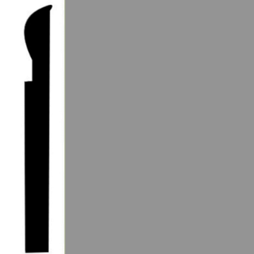 Picture of Roppe - Pinnacle Plus Wall Base 05 Contrive Asphalt