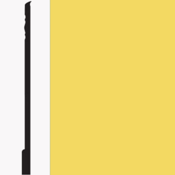 Picture of Roppe - Pinnacle Plus Wall Base 10 Serenity Daffodil