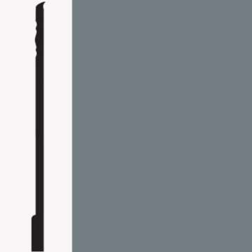 Picture of Roppe - Pinnacle Plus Wall Base 10 Serenity Deep Fog