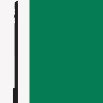 Picture of Roppe - Pinnacle Plus Wall Base 10 Serenity Irish Green