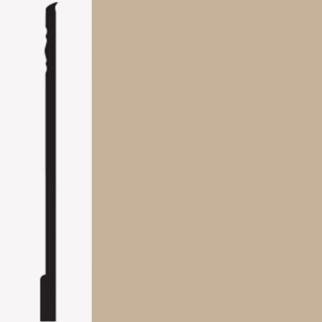 Picture of Roppe - Pinnacle Plus Wall Base 10 Serenity Latte