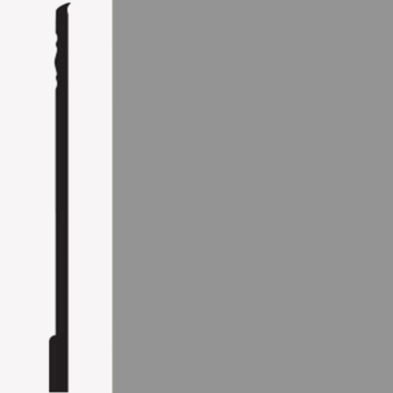 Picture of Roppe - Pinnacle Plus Wall Base 10 Serenity Asphalt