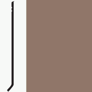 Picture of Roppe - Pinnacle Plus Wall Base 20 Draft Gingerbread