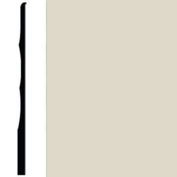 Picture of Roppe - Pinnacle Plus Wall Base 50 Impressions Parchment