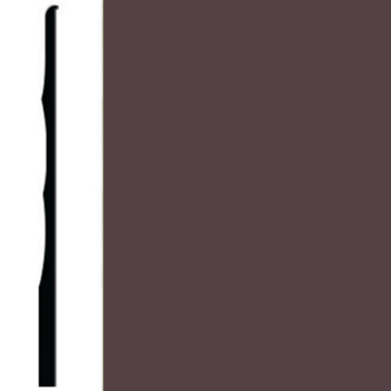 Picture of Roppe - Pinnacle Plus Wall Base 50 Impressions Carob