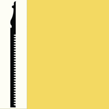 Picture of Roppe - Pinnacle Plus Wall Base 55 Nobility Daffodil