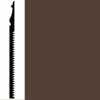 Picture of Roppe - Pinnacle Plus Wall Base 55 Nobility Espresso