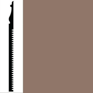 Picture of Roppe - Pinnacle Plus Wall Base 55 Nobility Gingerbread