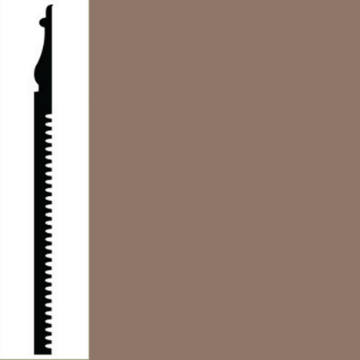 Picture of Roppe - Pinnacle Plus Wall Base 55 Nobility Gingerbread