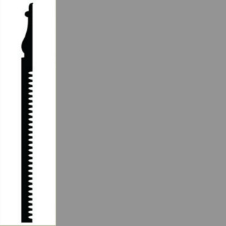 Picture of Roppe - Pinnacle Plus Wall Base 55 Nobility Asphalt