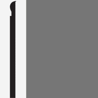 Picture of Roppe - Pinnacle Plus Wall Base 85 Fashion Battleship