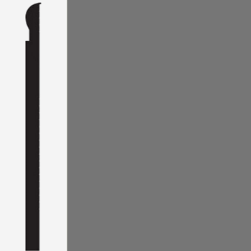 Picture of Roppe - Pinnacle Plus Wall Base 85 Fashion Battleship