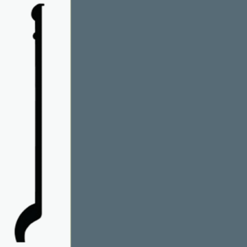 Picture of Roppe - Pinnacle Plus Wall Base 90 Intrigue Stormy Sky