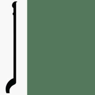 Picture of Roppe - Pinnacle Plus Wall Base 90 Intrigue Parsley