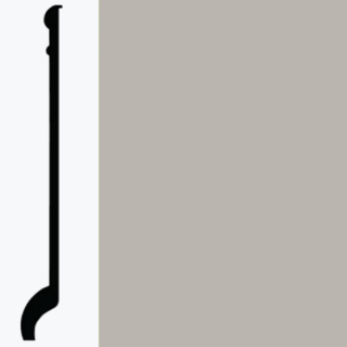 Picture of Roppe - Pinnacle Plus Wall Base 90 Intrigue Somber