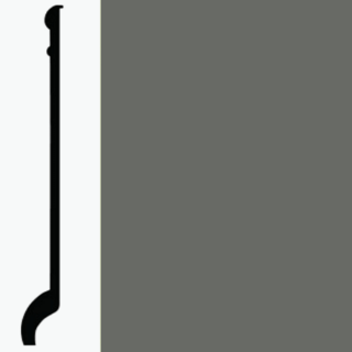 Picture of Roppe - Pinnacle Plus Wall Base 90 Intrigue Night Hawk