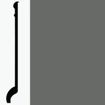 Picture of Roppe - Pinnacle Plus Wall Base 90 Intrigue Night Hawk