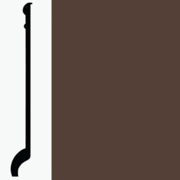 Picture of Roppe - Pinnacle Plus Wall Base 90 Intrigue Espresso