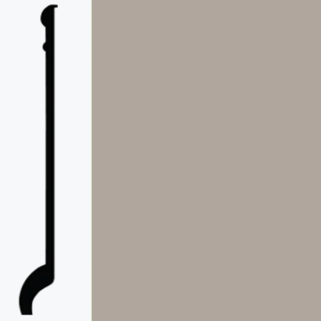 Picture of Roppe - Pinnacle Plus Wall Base 90 Intrigue Greige