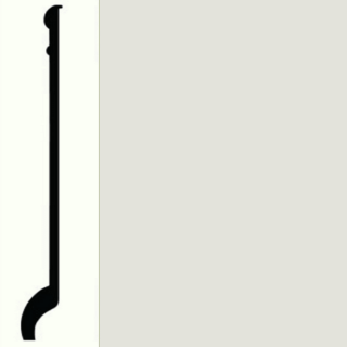 Picture of Roppe - Pinnacle Plus Wall Base 90 Intrigue Calla Lily