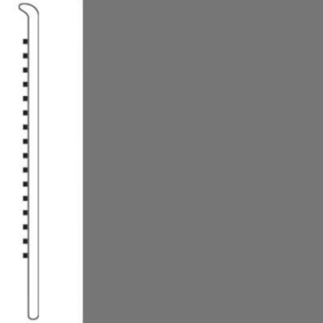 Picture of Roppe - Pinnacle Rubber Wall Base 3 (No Toe Base) Battleship