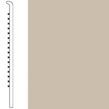 Picture of Roppe - Pinnacle Rubber Wall Base 3 (No Toe Base) Buff