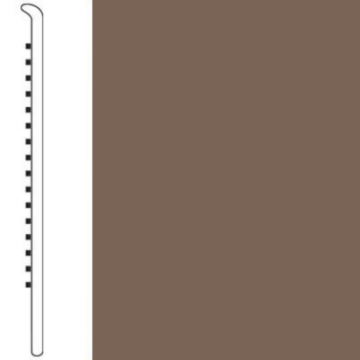 Picture of Roppe - Pinnacle Rubber Wall Base 3 (No Toe Base) Caribou