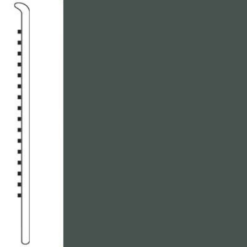 Picture of Roppe - Pinnacle Rubber Wall Base 3 1/2 (No Toe Base) Evergreen