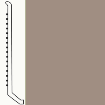 Picture of Roppe - Pinnacle Rubber Wall Base 4 (Butt Toe Base) Mochaccino