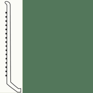 Picture of Roppe - Pinnacle Rubber Wall Base 4 (Butt Toe Base) Parsley