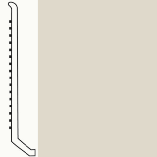 Picture of Roppe - Pinnacle Rubber Wall Base 4 (Butt Toe Base) Parchment