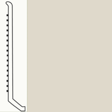 Picture of Roppe - Pinnacle Rubber Wall Base 4 (Butt Toe Base) Parchment