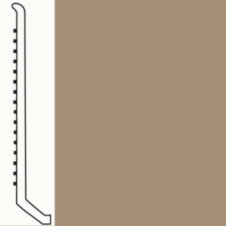 Picture of Roppe - Pinnacle Rubber Wall Base 4 (Butt Toe Base) Sepia
