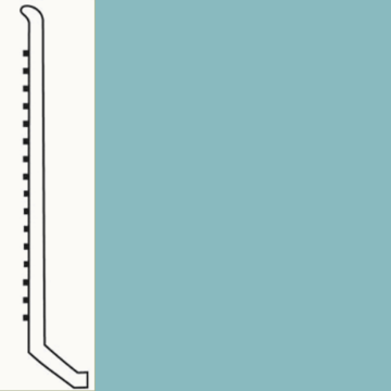Picture of Roppe - Pinnacle Rubber Wall Base 4 (Butt Toe Base) Sea Glass