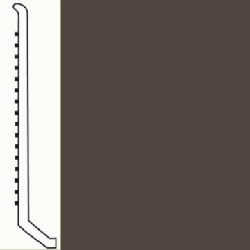 Picture of Roppe - Pinnacle Rubber Wall Base 4 (Butt Toe Base) Clove