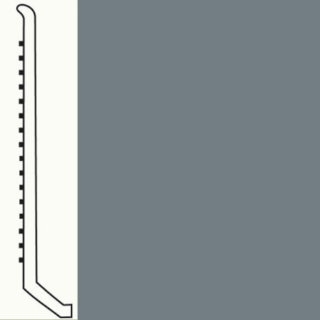 Picture of Roppe - Pinnacle Rubber Wall Base 4 (Butt Toe Base) Deep Fog