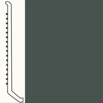 Picture of Roppe - Pinnacle Rubber Wall Base 4 (Butt Toe Base) Evergreen